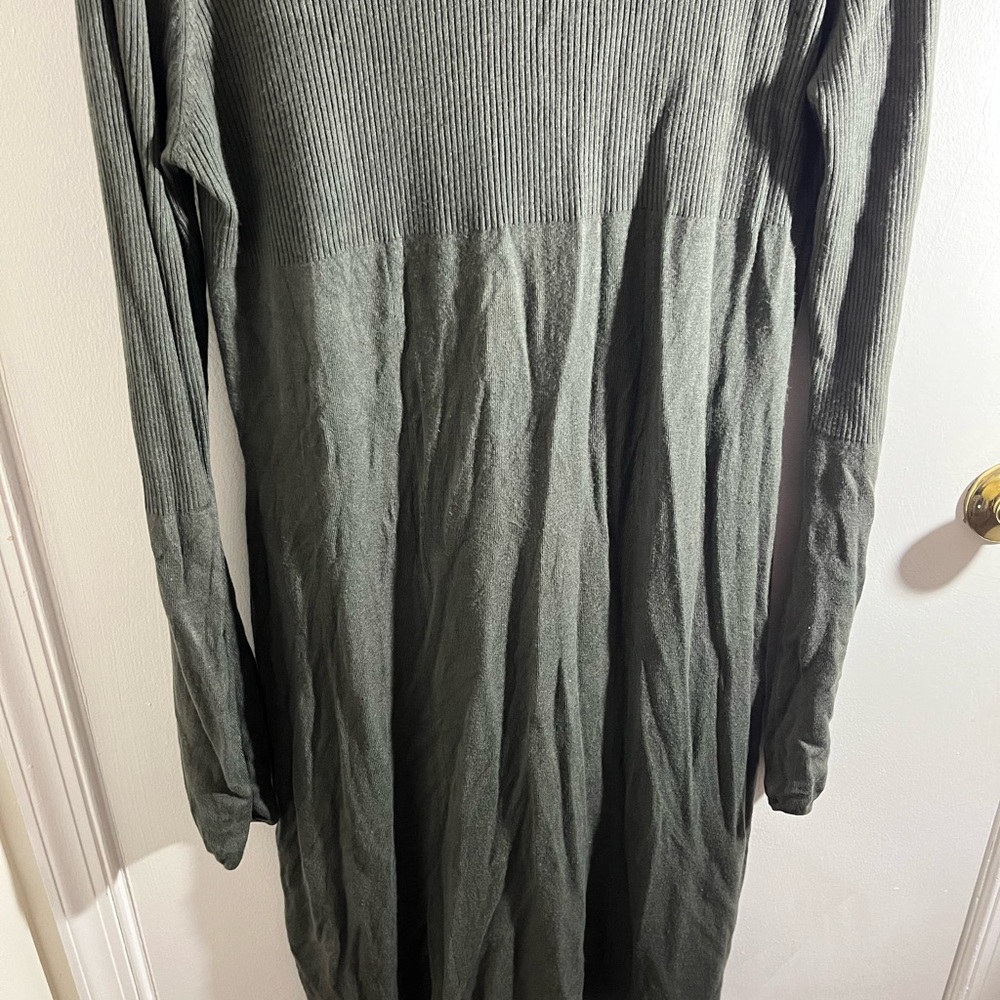 BCBGMaxAzria Olive Turtleneck Sweater Dress - Picture 8 of 11